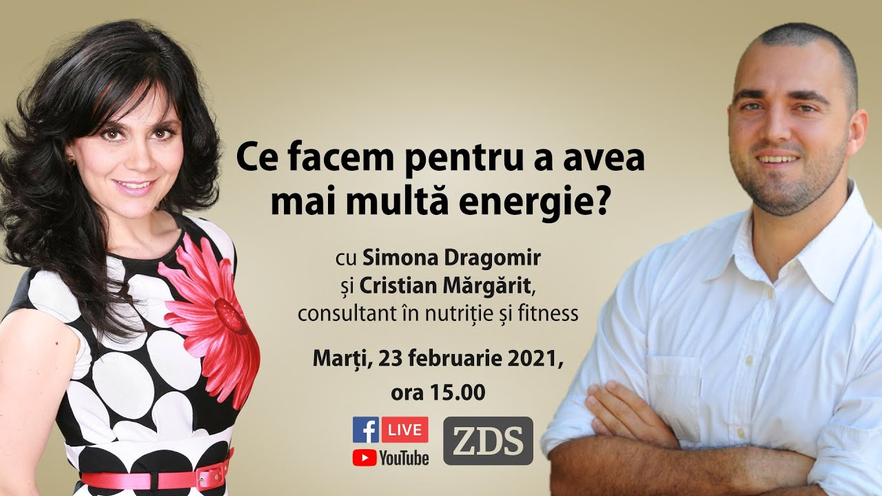 Ce facem pentru a avea mai multă energie?